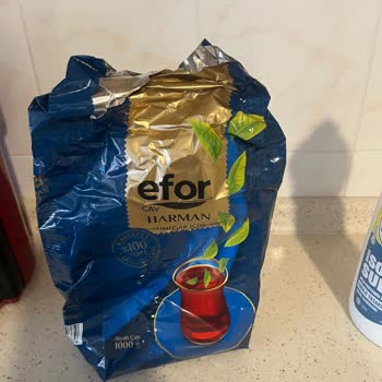 Efor Çay 1 Kg Pakette Çubuk Parçaları Ve Çöplerle Kalitesiz Ürün