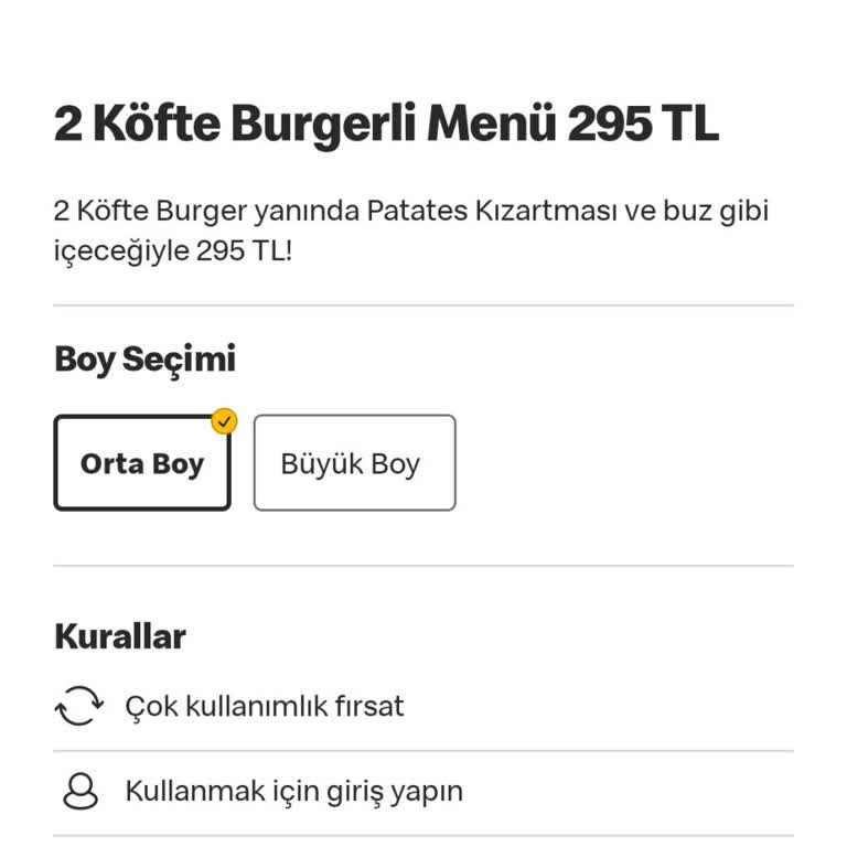 Antalya Konyaaltı McDonald's Hamburgeri Sonrası Şiddetli Zehirlenme Ve Ateş