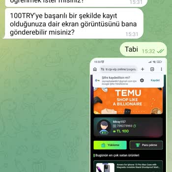 Telegram Üzerinden Sahte Trendyol Teklifi Ve Kişisel Bilgi Çalınma Endişesi