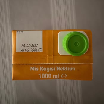 Mis Kayısı Meyve Suyu Koyu Renk Ve Yapay Tat Şikayeti