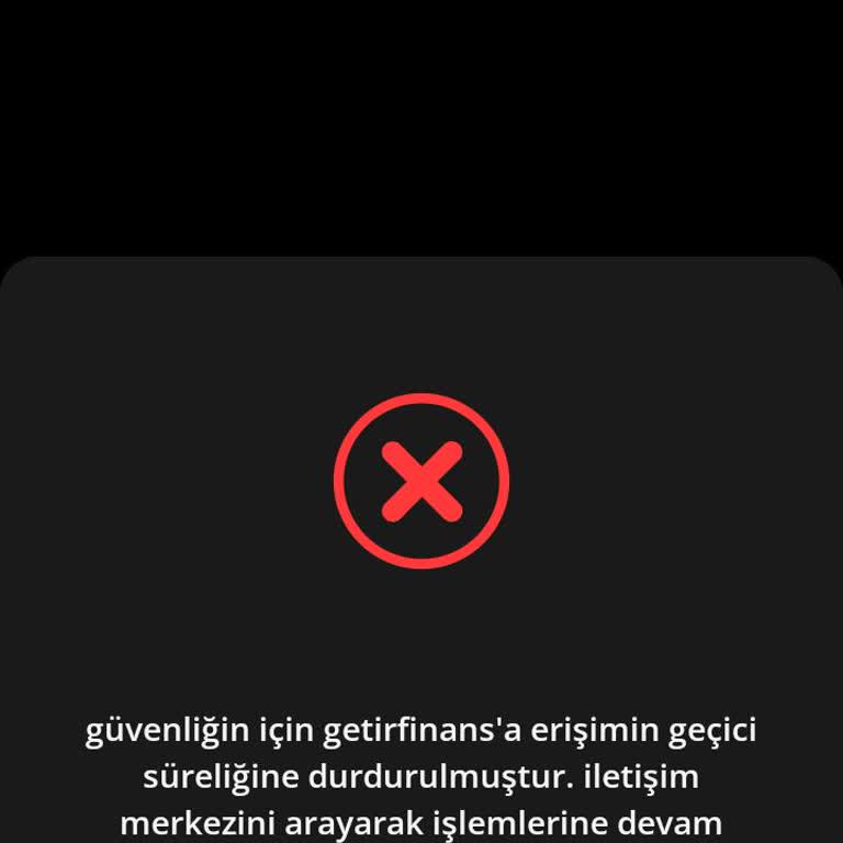 Getir Finans Hesabım Açıklama Olmadan Kapatıldı Ve 50.000 TL Bakiyeme Erişemiyorum