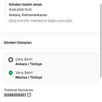 Adresim Güncel Olmasına Rağmen Siparişlerim Eski Manisa'ya Gönderildi