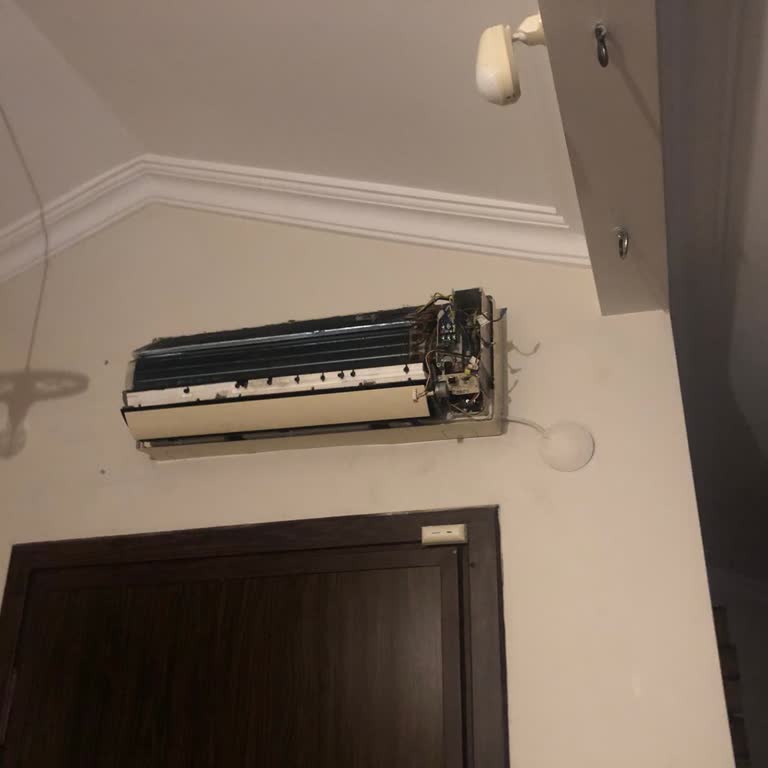 Baymak Kliması Montajında Açık Kablolar Ve Güvenlik Sorunu