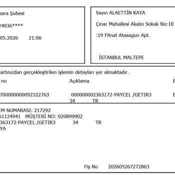 Getir Çarşı Siparişlerinde Tek Tek Fazla Çekim Ve İade Eksikliği