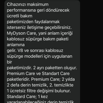 Dyson V16 Submarine Süpürge Kokusundan Onarılamaz Diyor, Ücretsiz Değişim Talep Ediyorum