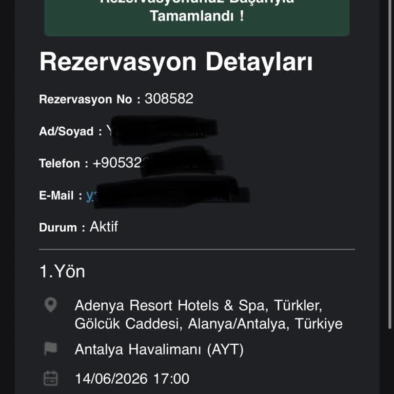 Bizim Transfer Erken Gelen Araç ve Kaba Şoför Üzerine Şikayet