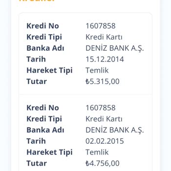 Denizbank Risk Raporunda Kapalı Kredi Hâlâ Borç Olarak Görünüyor