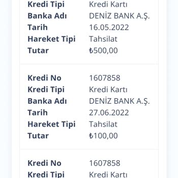 Denizbank Risk Raporunda Kapalı Kredi Hâlâ Borç Olarak Görünüyor