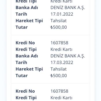 Denizbank Risk Raporunda Kapalı Kredi Hâlâ Borç Olarak Görünüyor