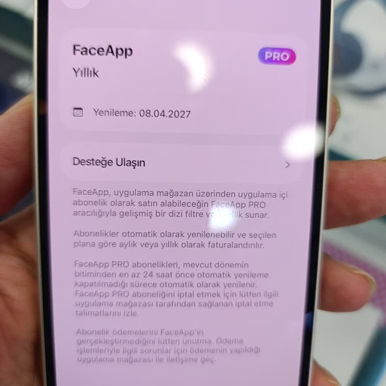 Faceapp Hiçbir Geri Dönüş Yapılmadı