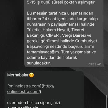 Online Lostra’da 2 Aylık Tamir Gecikmesi Ve İletişimsizlik Şikayeti