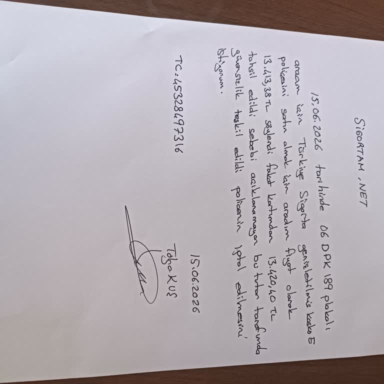 Kredi Kartımdan Fazla Çekilen Tutar Ve Poliçe İptalinde Yaşanan Sorun
