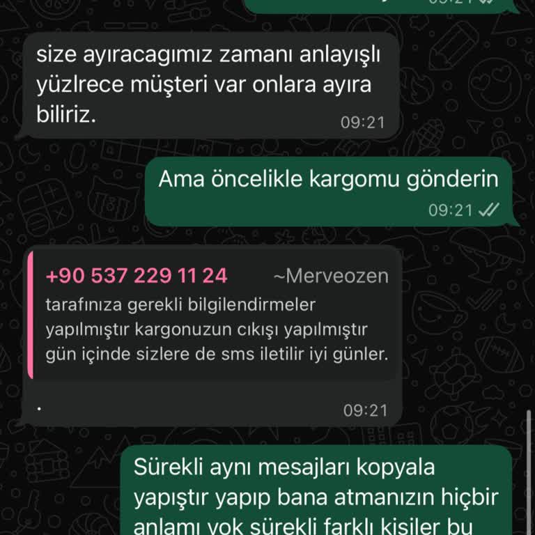 Siparişim Kargoya Verilmedi, Gerçek Takip Numarası Bekliyorum