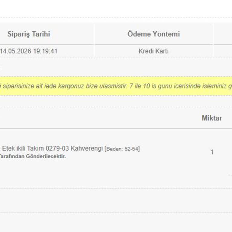 İade Ödemesinin Gecikmesi Ve Müşteri Hizmetlerine Ulaşamama Sorunu
