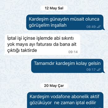 Superonline, Vodafone Mayıs Faturasını Ödemedi Ve Mağduriyetimi Gideremedi