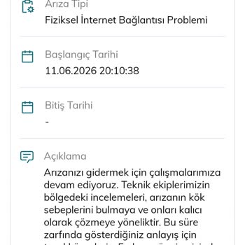 Altyapı Kablosu Arızası Nedeniyle 7 Gün Süren İnternet Kesintisi Ve Teknik Ekip Gelmemesi