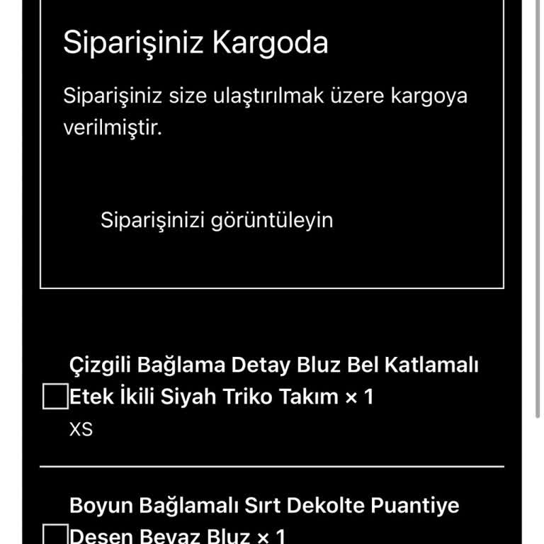 Kargo Takip Bilgisi Olmadan Uzayan Sipariş Ve Acil Gönderim Talebi