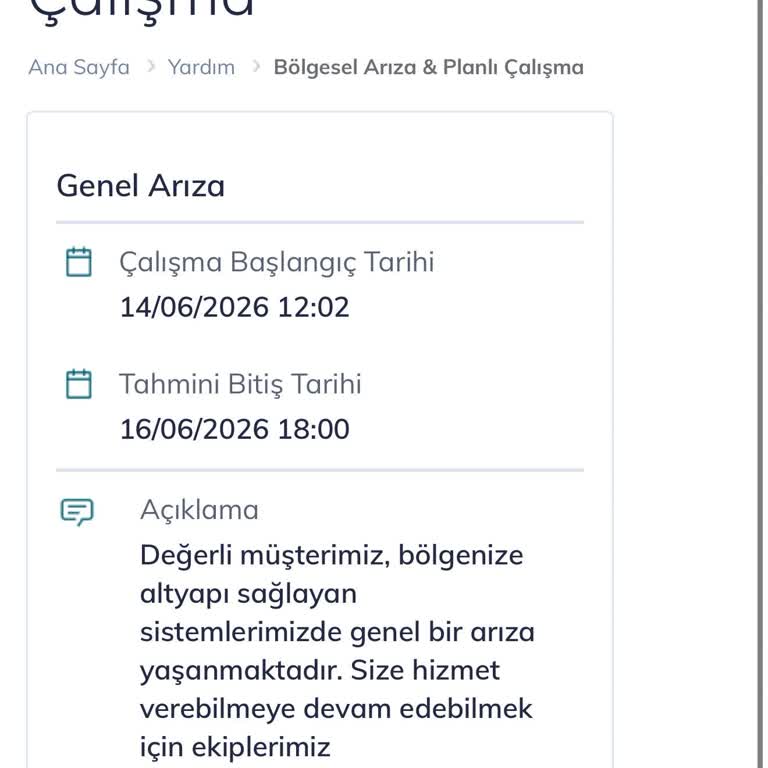 Türk Telekom Fiber İnternet Kesintisi: Acil Arıza Giderilmesi Talebi