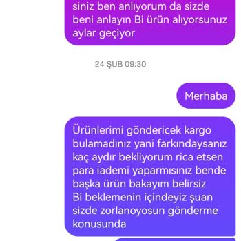 Kapora Alındı Ürün Gönderilmedi Ve Kalan 3.000 TL İade Edilmedi