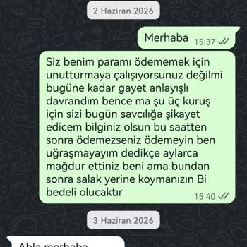 Kapora Alındı Ürün Gönderilmedi Ve Kalan 3.000 TL İade Edilmedi