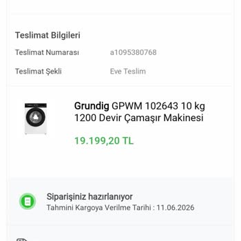 Koçtaş'tan Kargoya Verilmeyen Sipariş Ve Çözüm Bulamama