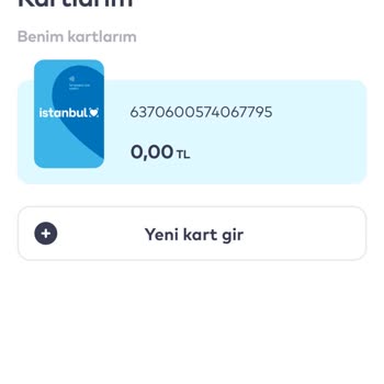 İstanbul Büyükşehir Belediyesi Mavikart Abonman Ödeme Alındı, Kartta Bakiye Görünmüyor