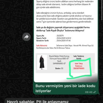 İade Onaylandı, Ancak 1509 TL Geri Ödeme Hâlâ Gelmedi