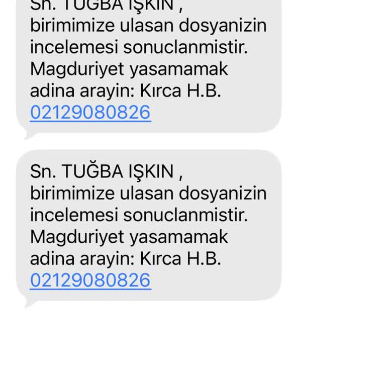 Türk Telekom’dan Gelen SMS İle Kişisel Verilerim İhlal Edildi