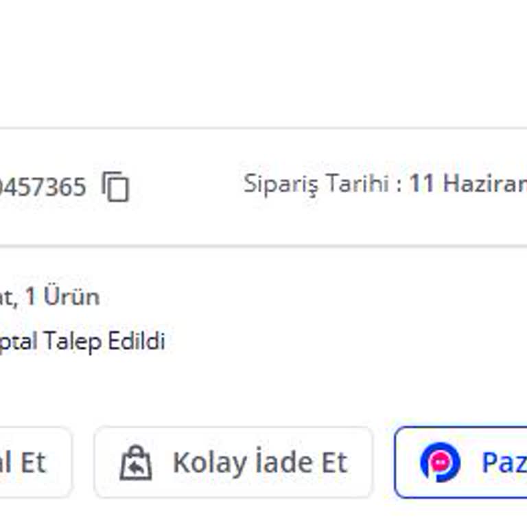 Pazarama’da Sipariş Kargoya Verilmedi, İptal İçin Üç Gün Bekleme Şartı