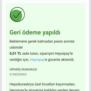 Hepsiburada'dan Sipariş İptali Ve Yanıltıcı Stok Görünümü