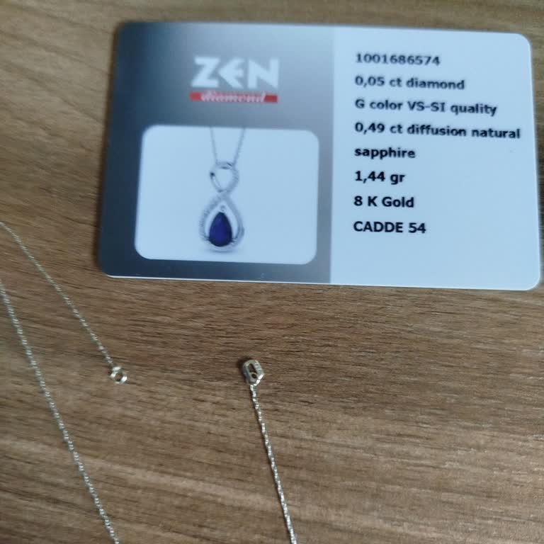Sertifikalı Safir Kolye Tekrar Bozuldu, Şirketin Teklifi Adil Değil