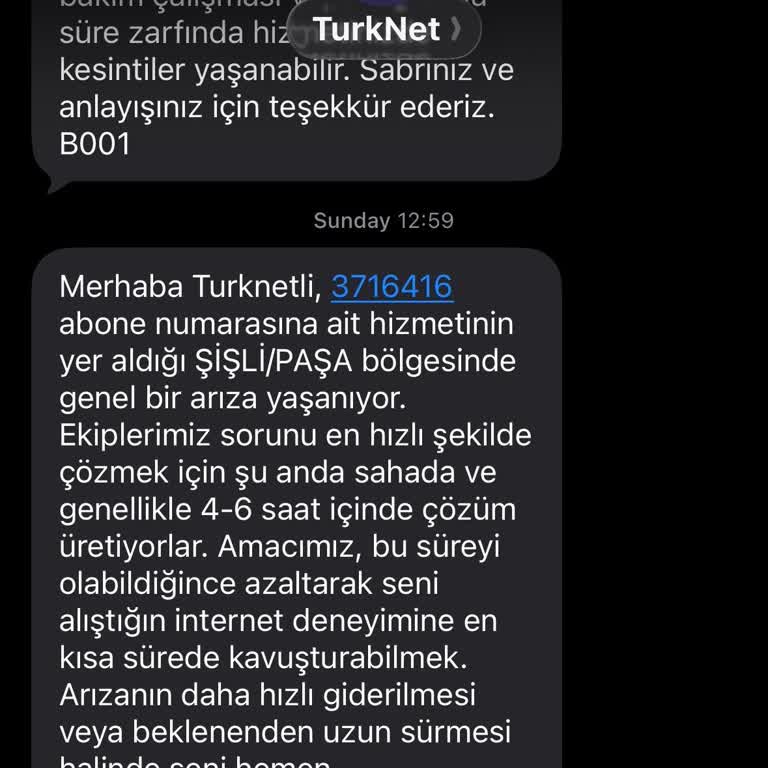 Şişli’de TurkNet Fiber İnternet Kesintisi Ve Bilgilendirme Sorunu