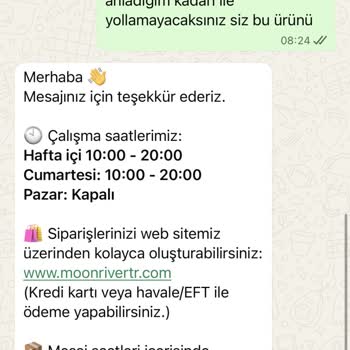 Moonriver'den Peşin Ödeme Yapılan Ürünlerin Gönderilmemesi Ve İadesi Talebi