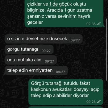 Full Kasko Paketi Olmasına Rağmen Hasar Bize Yansıtılıyor