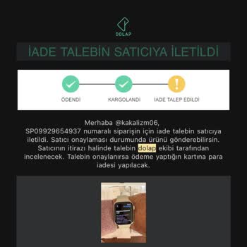 Teslim Edildi Olarak Gösterilen Saat Siparişinde Uzayan İade Süreci