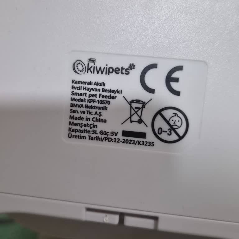 Anormal Cihaz Uyarısı Ve Fiş Sorunu Nedeniyle Kullanılamayan Otomatik Mama Kabı