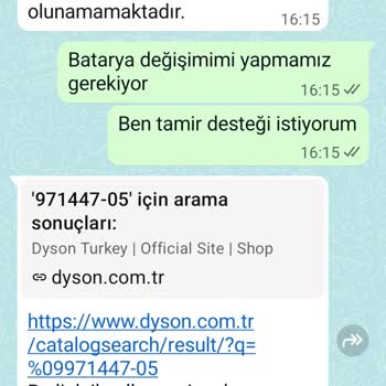 Dyson Yanıltıcı Batarya Satışı Ve Aşırı Servis Ücretiyle Mağduriyetim