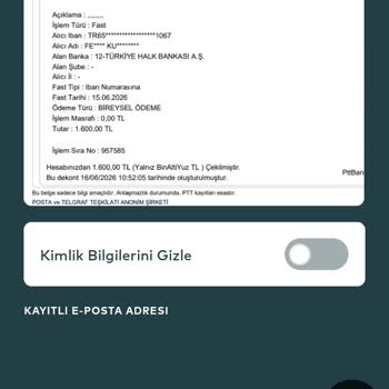 Hızlı Havale İşlemi 1.600 TL Hesabımda Görünmüyor