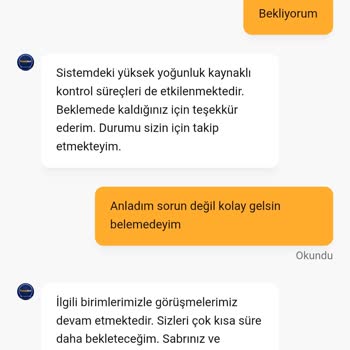 Canlı Destekte 75 Dakika Bekletildim Ve Kasa Bileti Kodu Alamadım