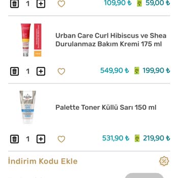 Watsons Uygulamasındaki Yanlış Sepet Tutarı Ve İndirim Uygulaması