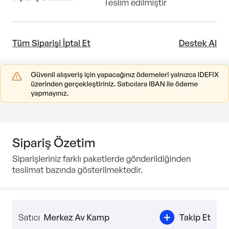 Siparişim 6 Gün Boyunca Kargoya Verilmedi Ve Yanıt Alamadım