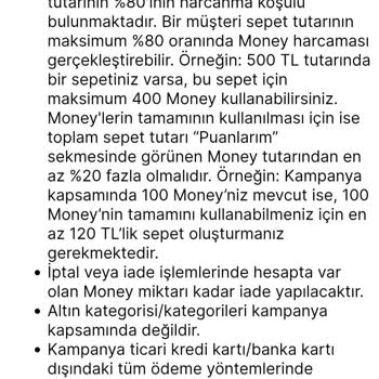 Migros Money Puanlarım Eksik Görünüyor Ve Belge Talebim Reddedildi