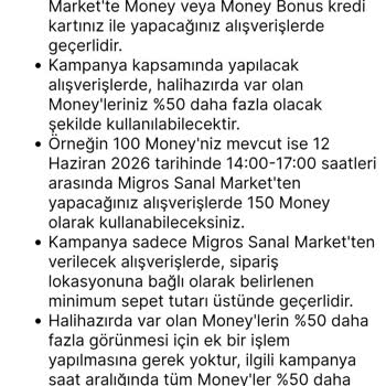Migros Money Puanlarım Eksik Görünüyor Ve Belge Talebim Reddedildi