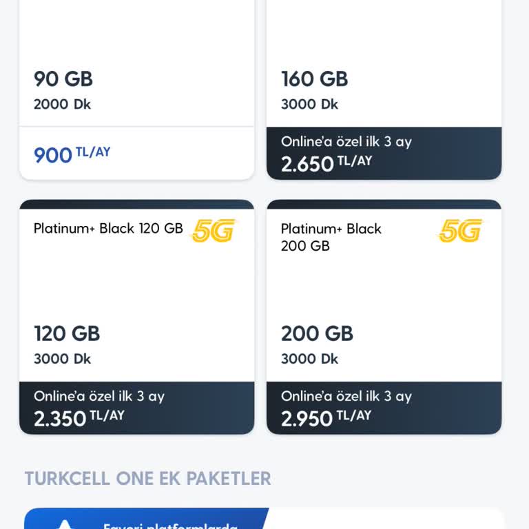 Turkcell Avantaj 90 GB Paketi İçerik Azaltıldı, Fiyatı Çifte Çıktı