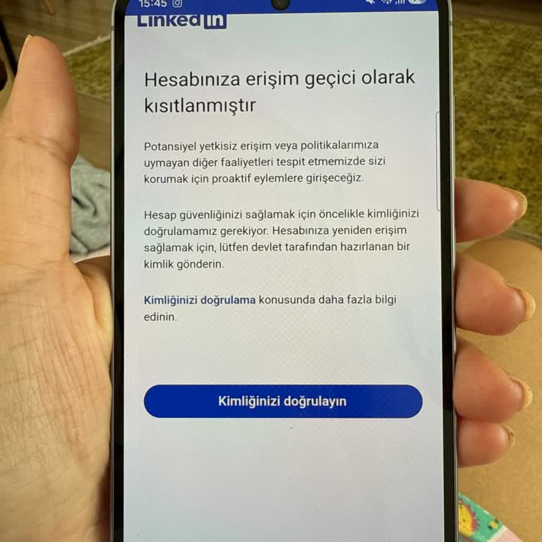 LinkedIn Hesabım Açıklama Olmadan Uzun Süre Kısıtlı Kalıyor Ve Destek Yok