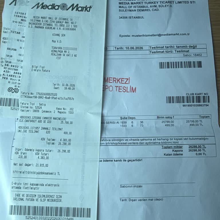 Media Markt Çamaşır Makinesinin Belirli Programdaki Arızası Ve Servisin Saygısız Tutumu
