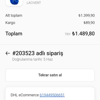 Siparişim Teslim Edilmedi, Takip Numarası Çakışması