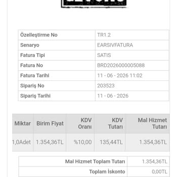 Siparişim Teslim Edilmedi, Takip Numarası Çakışması