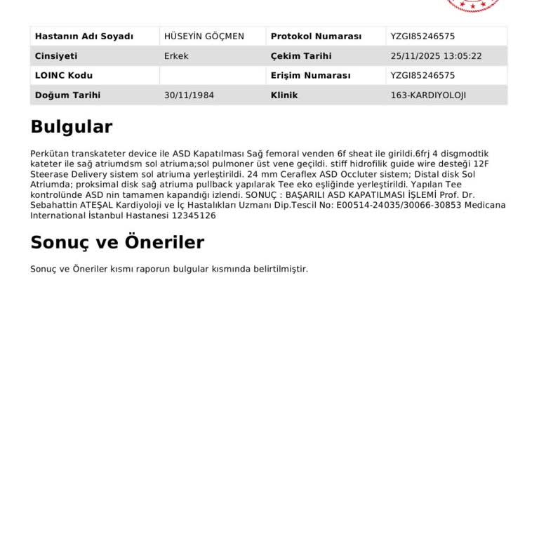 Kombim Yenilenmedi, Sağlık Raporum Göz Ardı Edildi