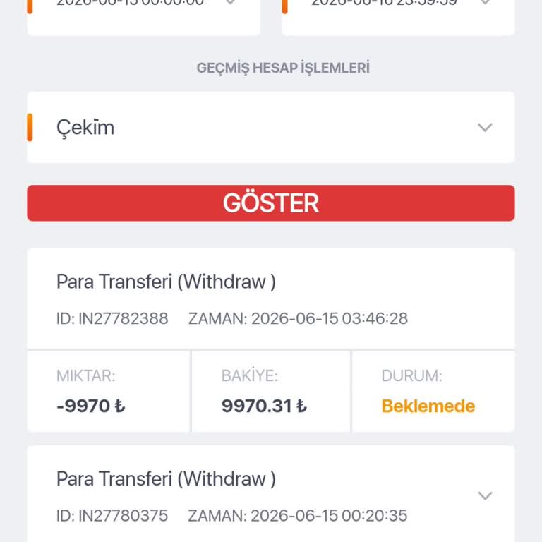 Mariobet 9.000 TL Çekim Talebim Hâlâ Beklemede Ve Destek Çözüm Sunmuyor